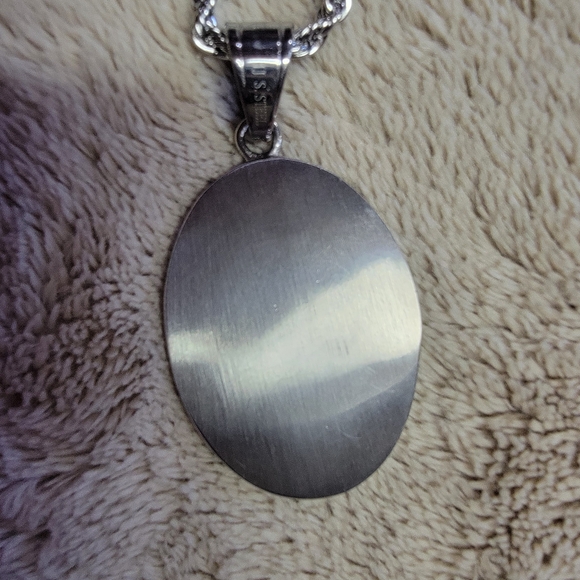 Silver Rope Chain Necklace - Picture 3 of 4